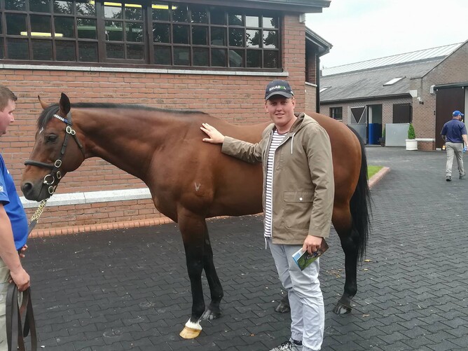David with Darley shuttle stallion Exceed and Excel