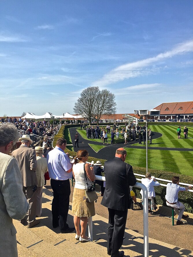 Lovely day at the Newmarket races