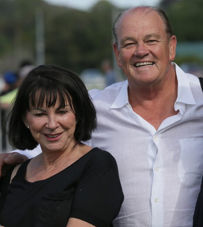 Cambridge Stud owners Brendan and Jo Lindsay - Trish Dunell