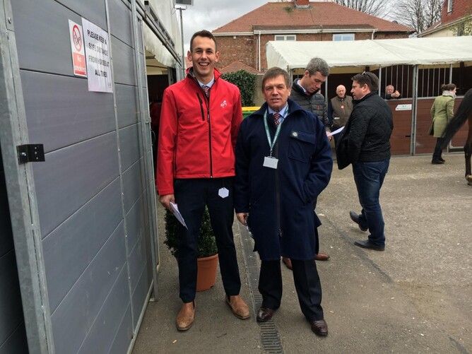 With Tony "Tubba" Williams - Managing Director of Goffs UK