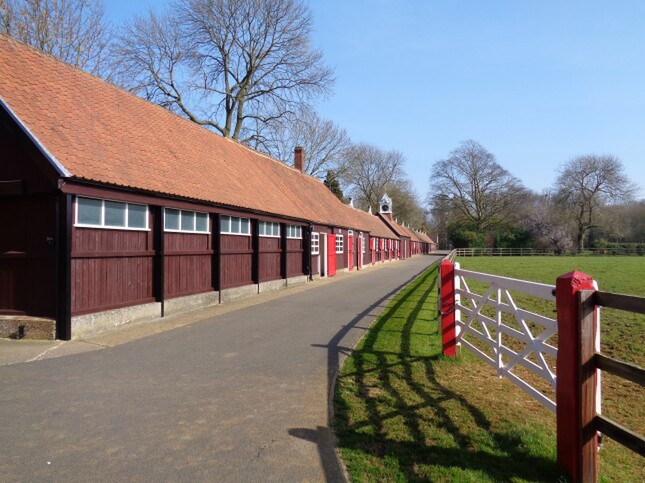 The main yard on the main farm