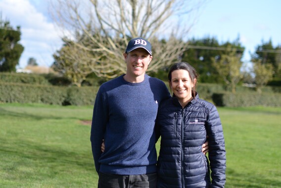 Olly Tuthill and Annabel Wigley. - Photo: Supplied