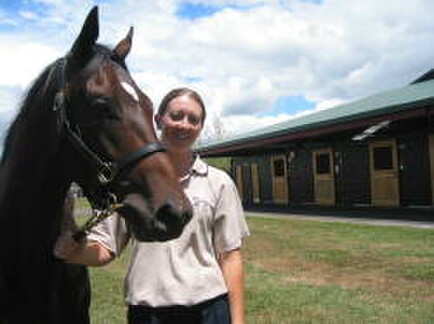 NZTBA & National Stud Scholarship winner, Angela Lane