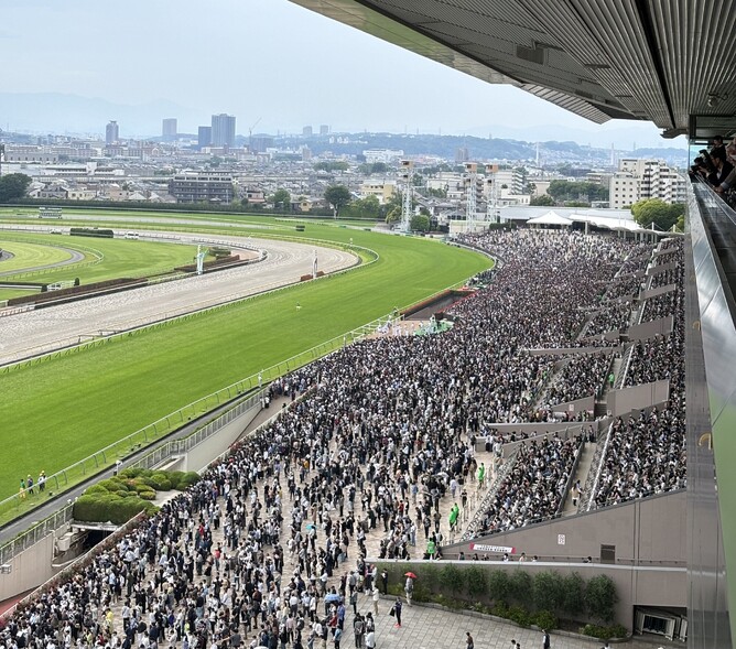 Not a bad sort of crowd!