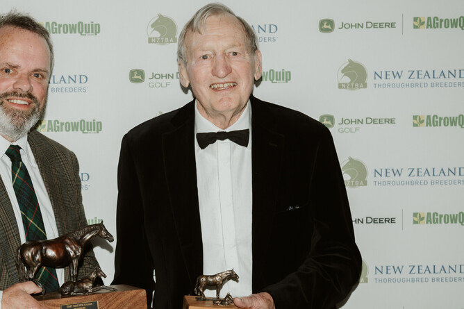 Don Goodwin (right) has passed away, aged 86.   - Photo: Cornege Photography