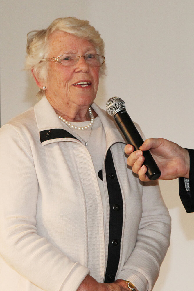 Marie Leicester, breeder of Melody Belle