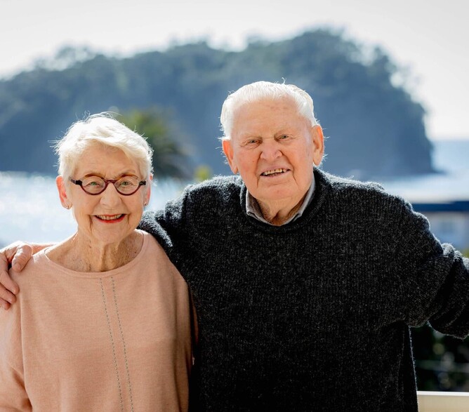 Irene and Colin Thompson. - Photo: Supplied