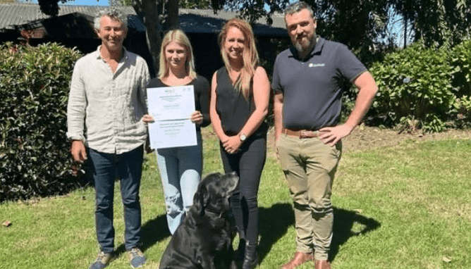 Nick King, Tiela Rudolph, Amy Johnson and Nick Johnson - Photo: Supplied