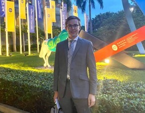 Dorian Kos wraps up Sunline Management Scholarship