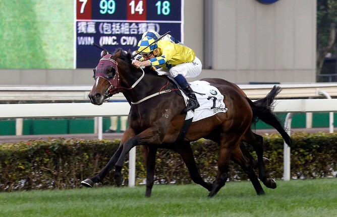 Werther (NZ) defeats Victory Magic (NZ) in the Hong Kong Derby