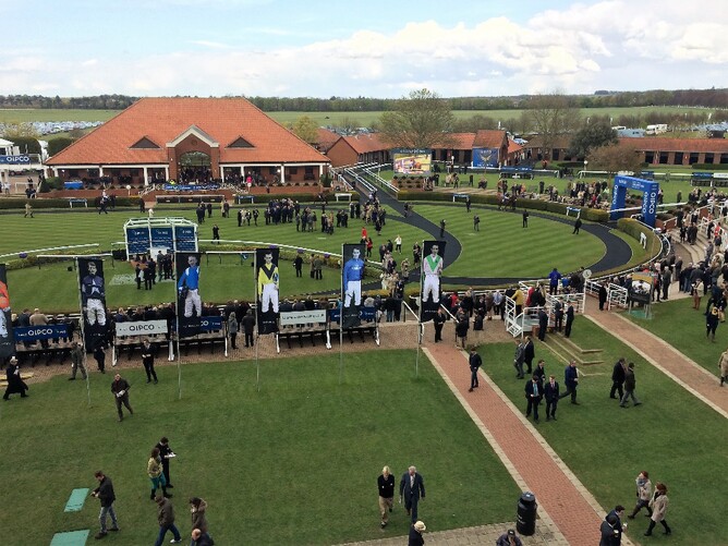 Newmarket's Rowley Mile racecourse