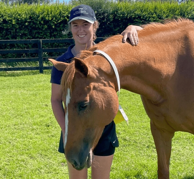 Level 4 Breeding Certification graduate Brooke Bennett