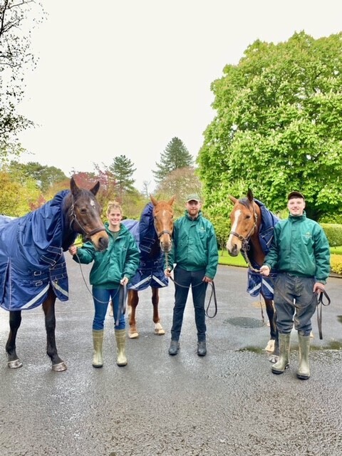 Three legends -  Hurricane fly held by Alice, Beef or Salmon held by Paul Kehoe and Faugheen held by Luke Kevin