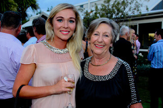 Faith Taylor pictured with her granddaughter Gracie