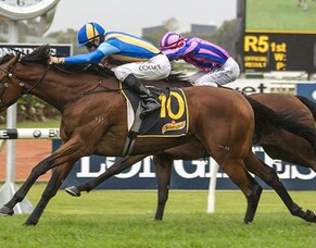 Imposing Lass completes a hat trick for Peter Newsom