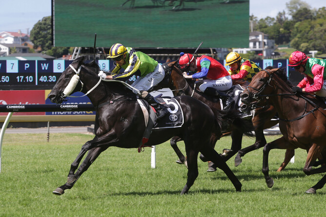 Milford holds out all challenges to win the Listed Te Akau Gingernuts Salver (2100m) at Ellerslie