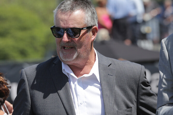 Co-breeder/owner of Etah James, Mark Lupton. Photo: Trish Dunell