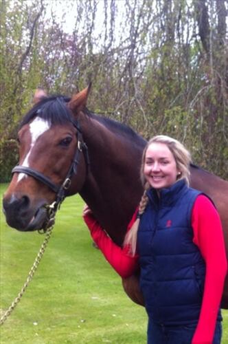 Holly with supersire Galileo