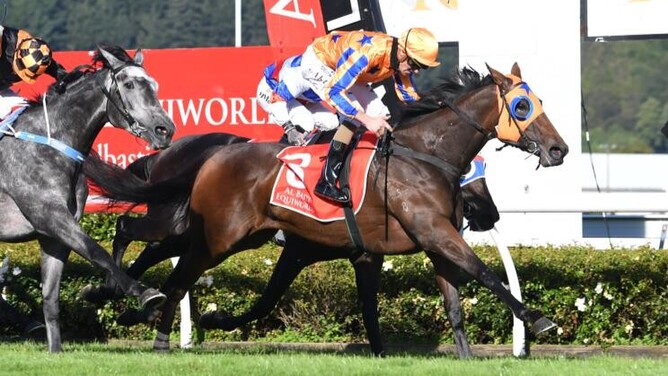 Gr.1 New Zealand Oaks (2400m) winner Belle En Rouge  - Photo: Race Images