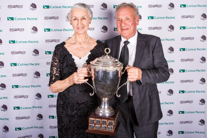 Joan Egan was the 2019 recipient of the Mills Reef Personality of the Year Award - Juliet Drysdale