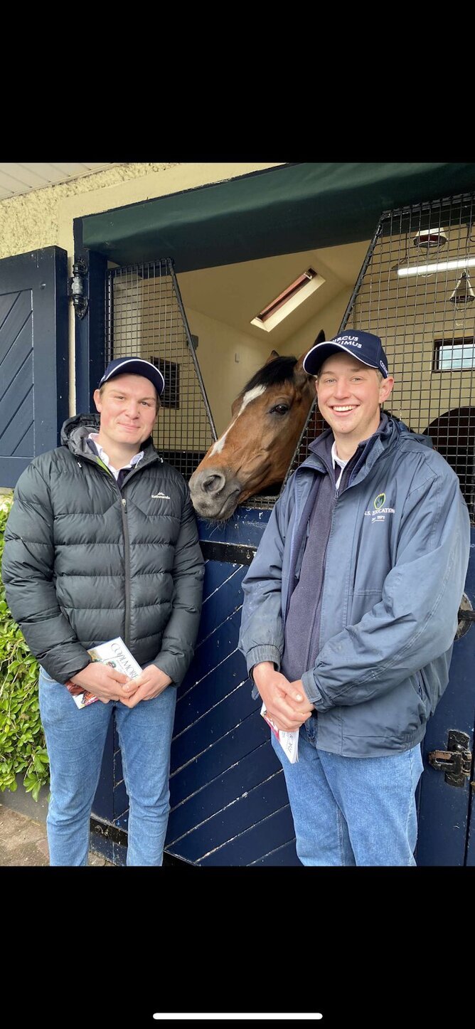 Lachie Pethica (AUS) & Myself With Galileo
