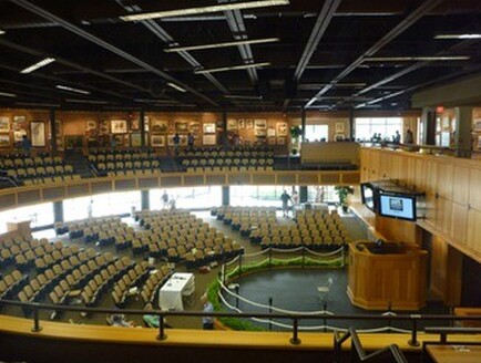The Fasig-Tipton auditorium