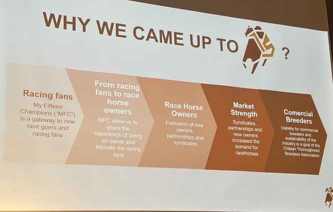 The strategy of Chile's 'My 15 Champions'