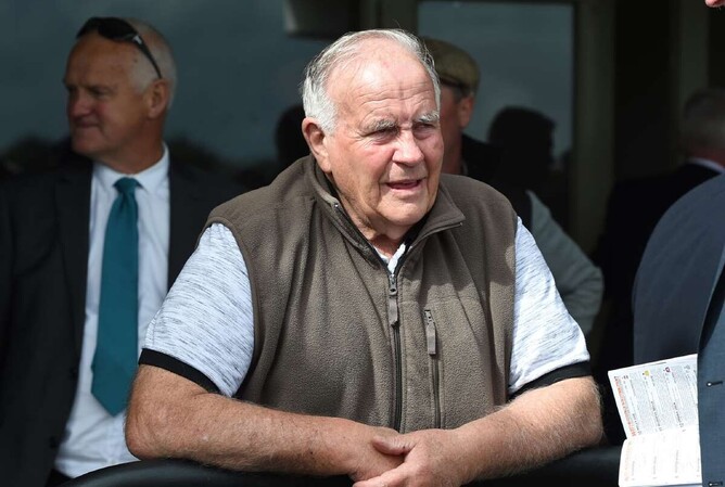 Spencer's owner and breeder Aidan Schumacher.   - Photo: Kenton Wright, Race Images