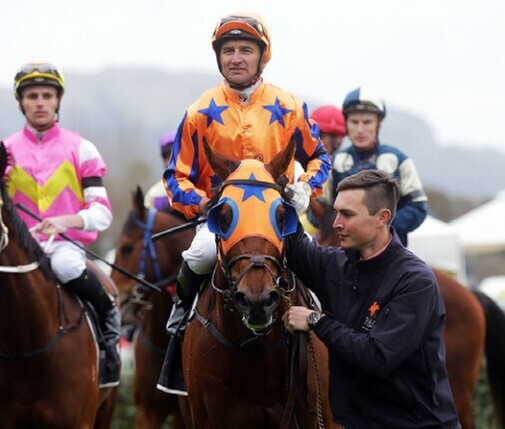 Opie Bosson brings Dynastic back to the winners’ enclosure at Hastings  - Photo:  Trish Dunell