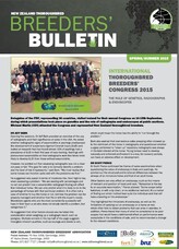 Breeders&#039; Bulletin: Spring/Summer 2015