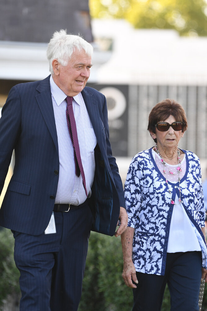 Trainers Ken and Bev Kelso Photo Credit: Race Images – Peter Rubery