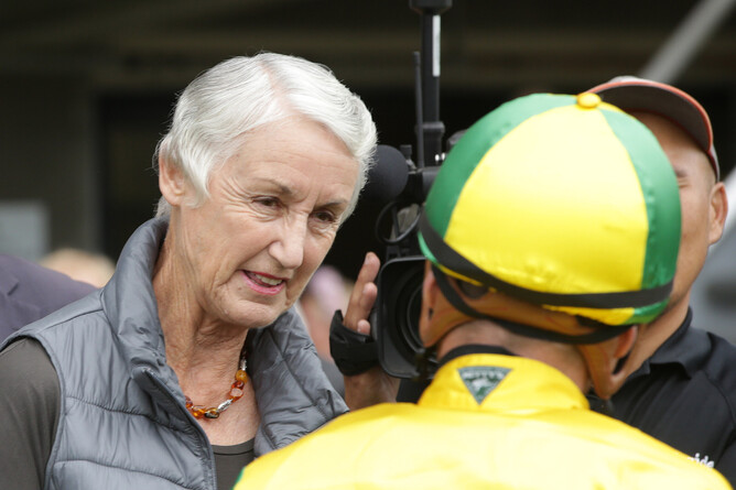 Successful breeder and owner Joan Egan. Photo: Trish Dunell