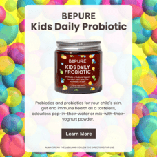 Give Your Child's Gut a Boost with BePure Kids Daily Probiotic