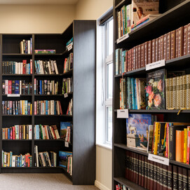 Library at The Grange Lifecare Village in Mosgiel