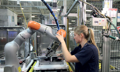 Cobot robotic automation