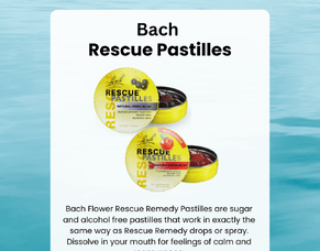 Find Calm with Bach Rescue Pastilles