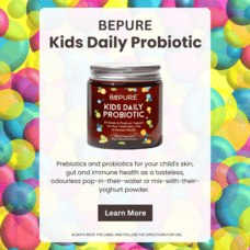 Give Your Child's Gut a Boost with BePure Kids Daily Probiotic