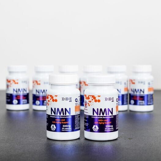 nmn supplement - bottles of supply for longevity