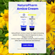 Harnessing Nature's Power: Arnica Cream and Arnica Plus Cream by Naturo Pharm