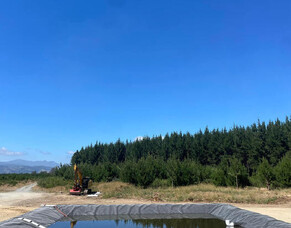 Fire Pond Built For Summer