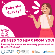 Elevating the voices of young women (and non-binary people) in the Waikato
