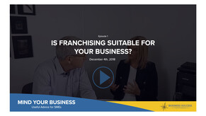 Is franchising suitable for your business? Find out with franchise specialist Tereza Murray