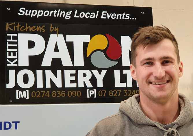 Jamie Harding, award winning joiner and new owner of Keith Paton Joinery.
