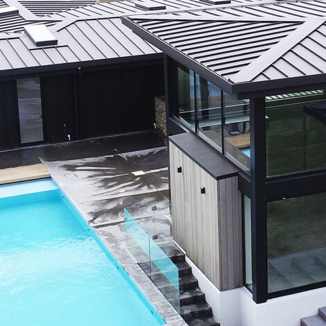 Ardent Building Developments. Hamilton, Waikato. NZ. Image of new home build exterior