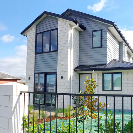 Ardent Building Developments. Hamilton, Waikato. NZ. Image of two storey apartments.