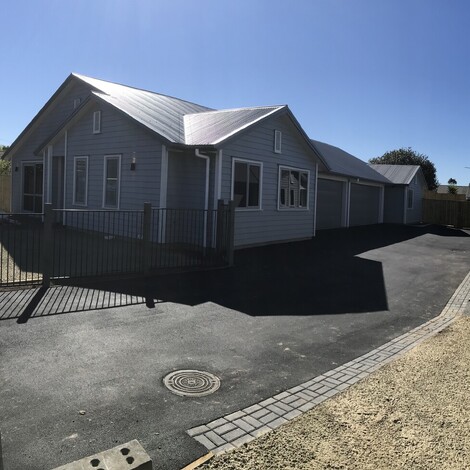 Ardent Building Developments. Hamilton, Waikato. NZ. Image of duplex