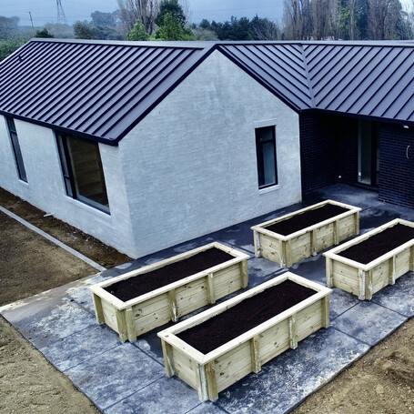 Ardent Building Developments. Hamilton, Waikato. NZ. Image of new home build exterior