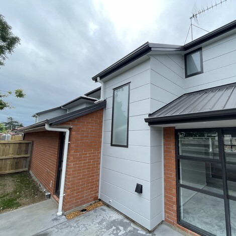 Ardent Building Developments. Hamilton, Waikato. NZ. Image of duplex