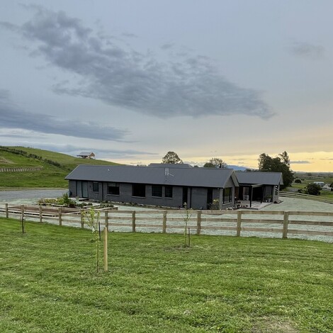 Ardent Building Developments. Hamilton, Waikato. NZ. Image of new home build exterior