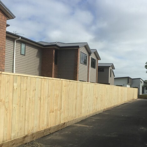 Ardent Building Developments. Hamilton, Waikato. NZ. Image of fencing